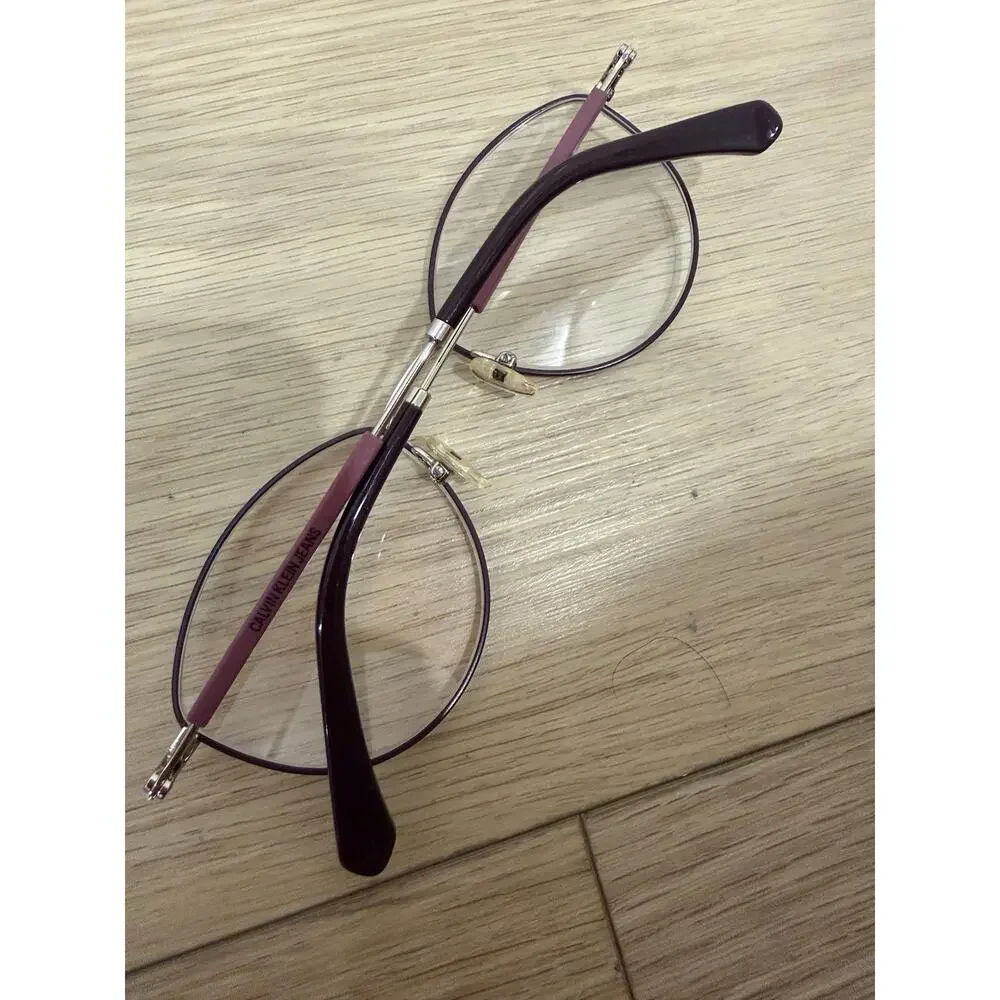 Calvin Klein Jeans CKJ19107 19107 502 Plum Purple Eyeglasses Frames 52-19-140